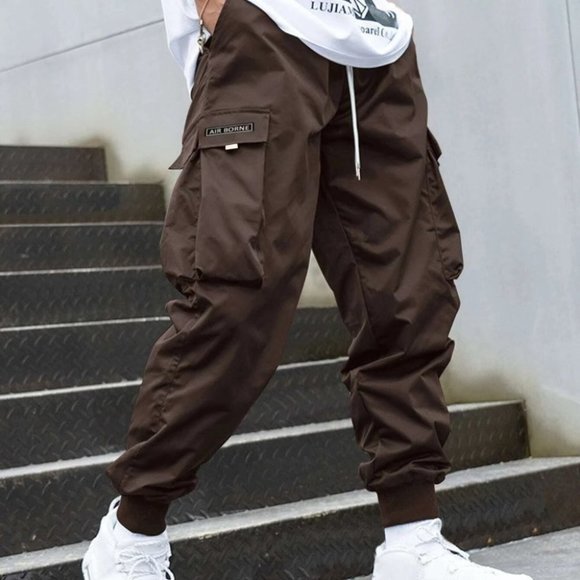 . Other - Coffee Brown Mens Cargo Pants
